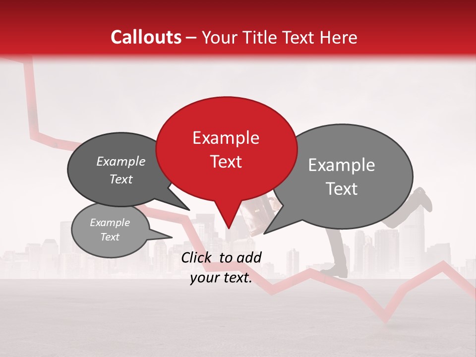 Opportunity Economy Economic PowerPoint Template