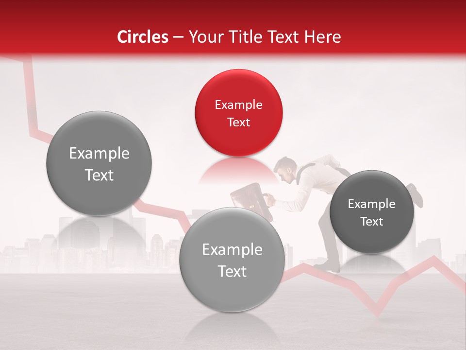 Opportunity Economy Economic PowerPoint Template