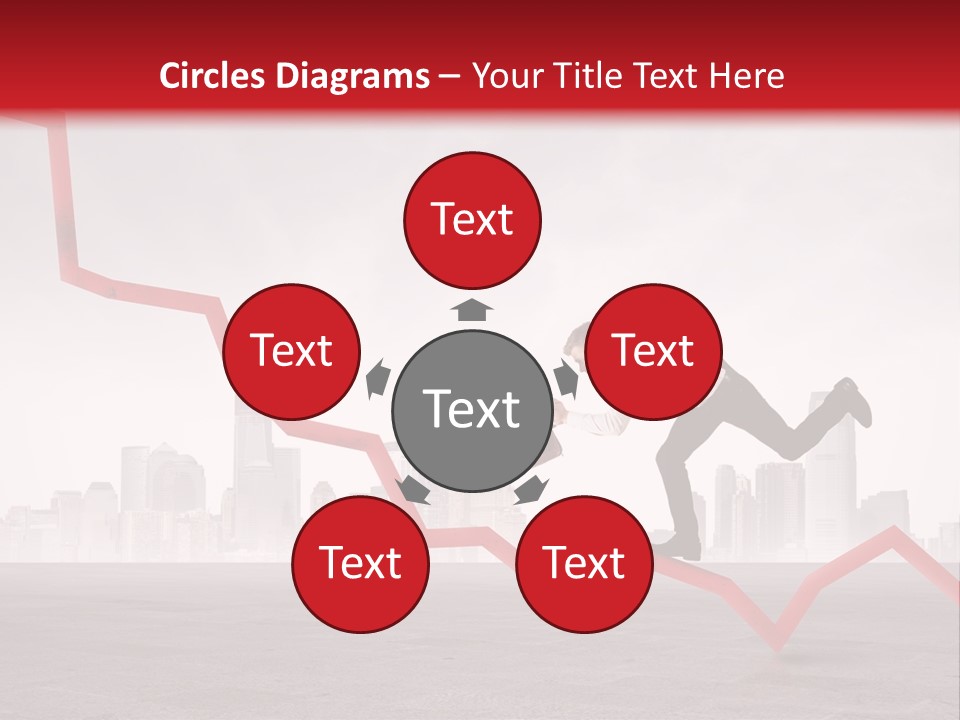 Opportunity Economy Economic PowerPoint Template