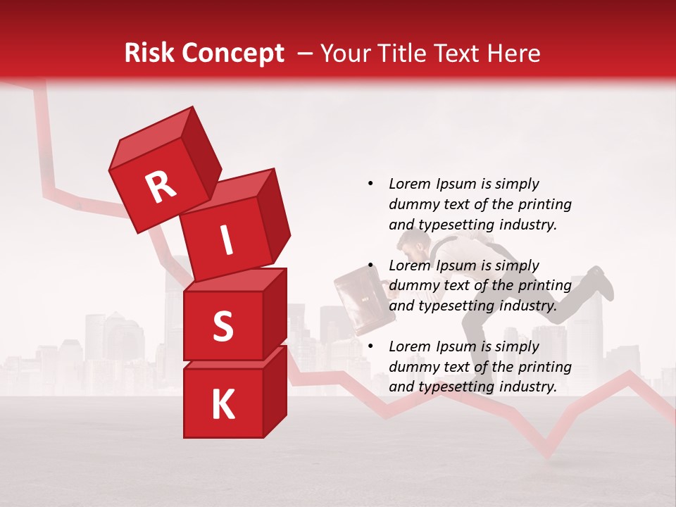 Opportunity Economy Economic PowerPoint Template