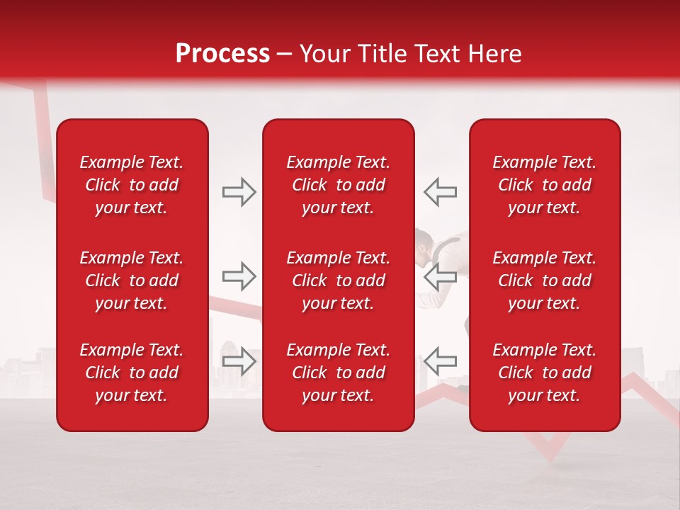 Opportunity Economy Economic PowerPoint Template