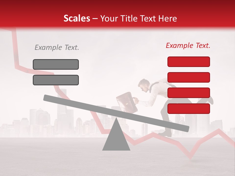 Opportunity Economy Economic PowerPoint Template