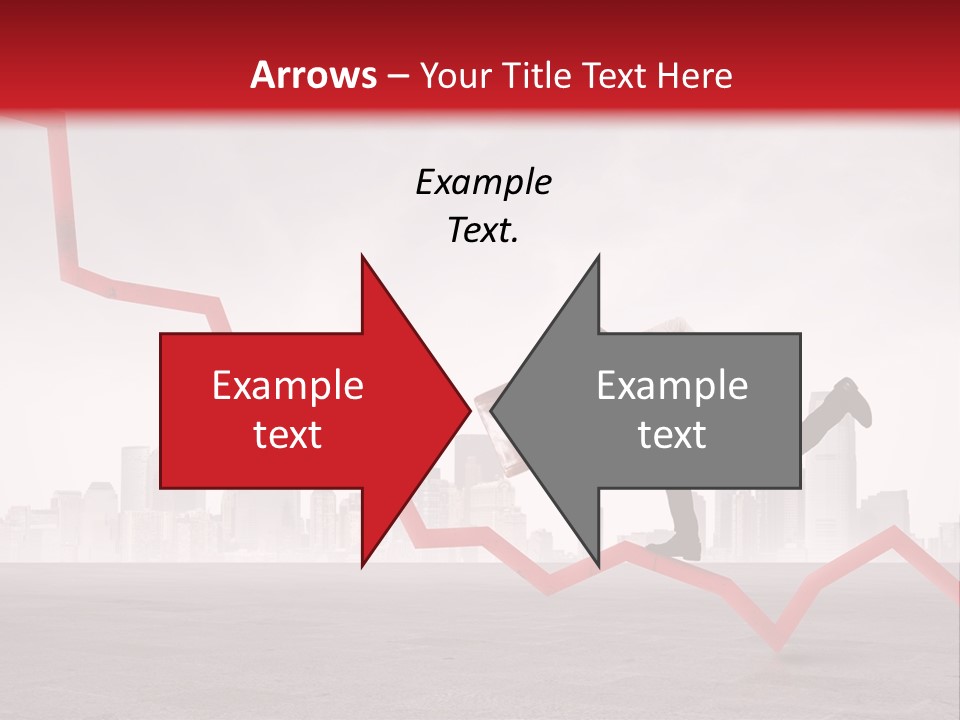 Opportunity Economy Economic PowerPoint Template