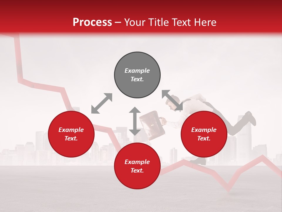 Opportunity Economy Economic PowerPoint Template