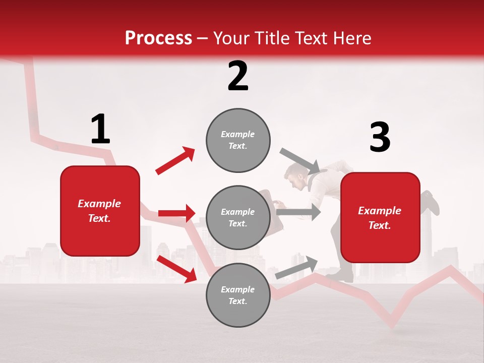 Opportunity Economy Economic PowerPoint Template