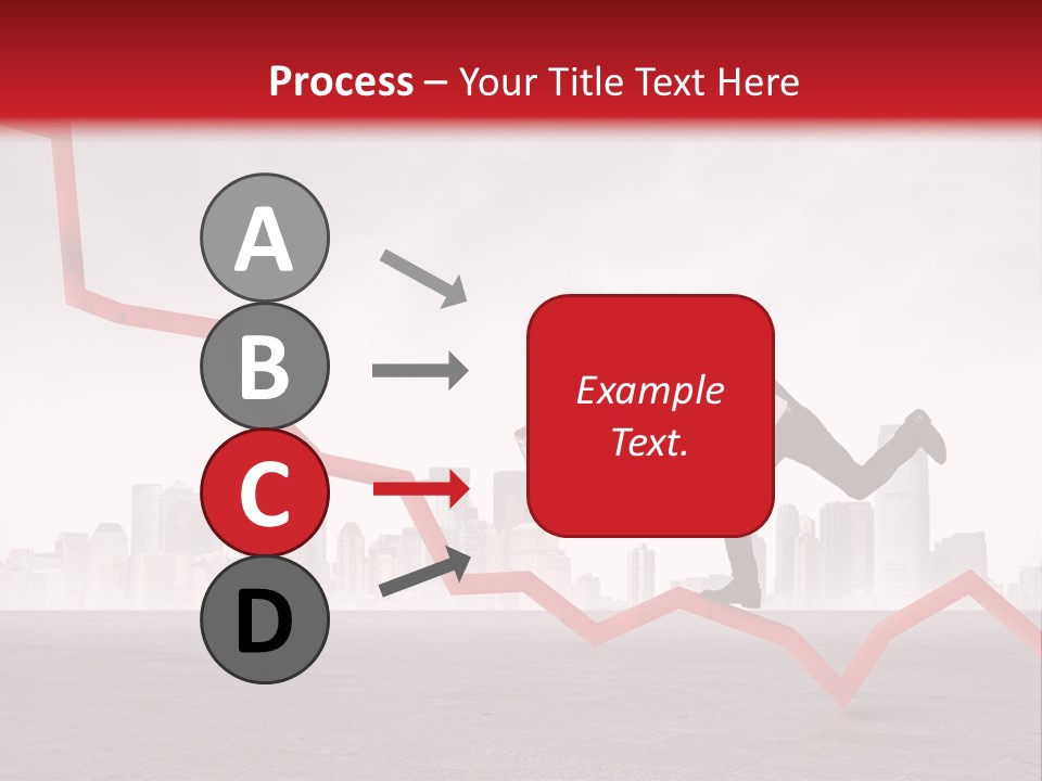 Opportunity Economy Economic PowerPoint Template