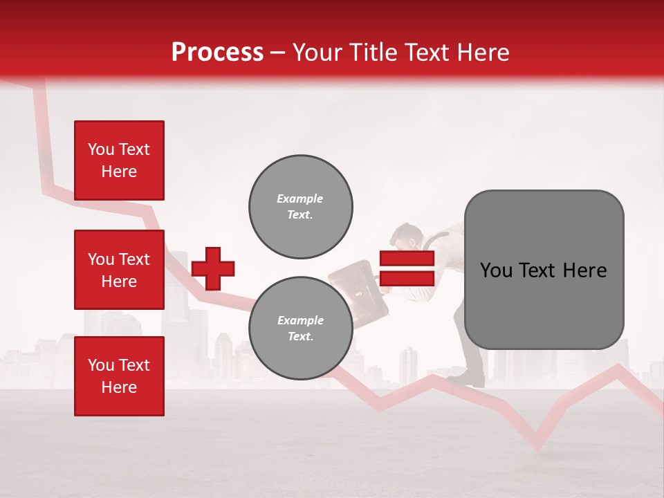 Opportunity Economy Economic PowerPoint Template