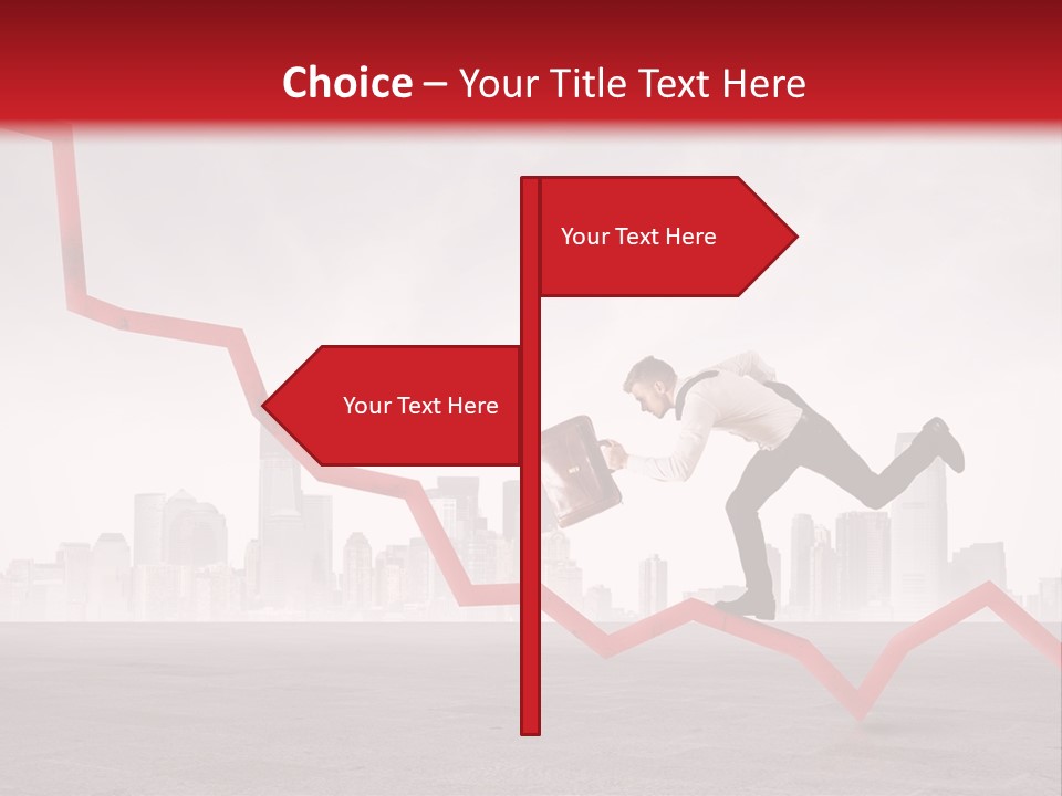 Opportunity Economy Economic PowerPoint Template