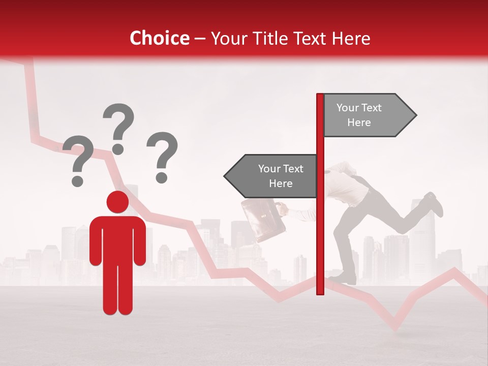 Opportunity Economy Economic PowerPoint Template