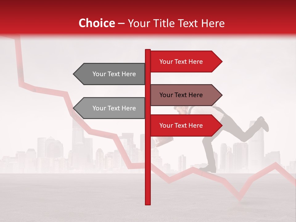 Opportunity Economy Economic PowerPoint Template