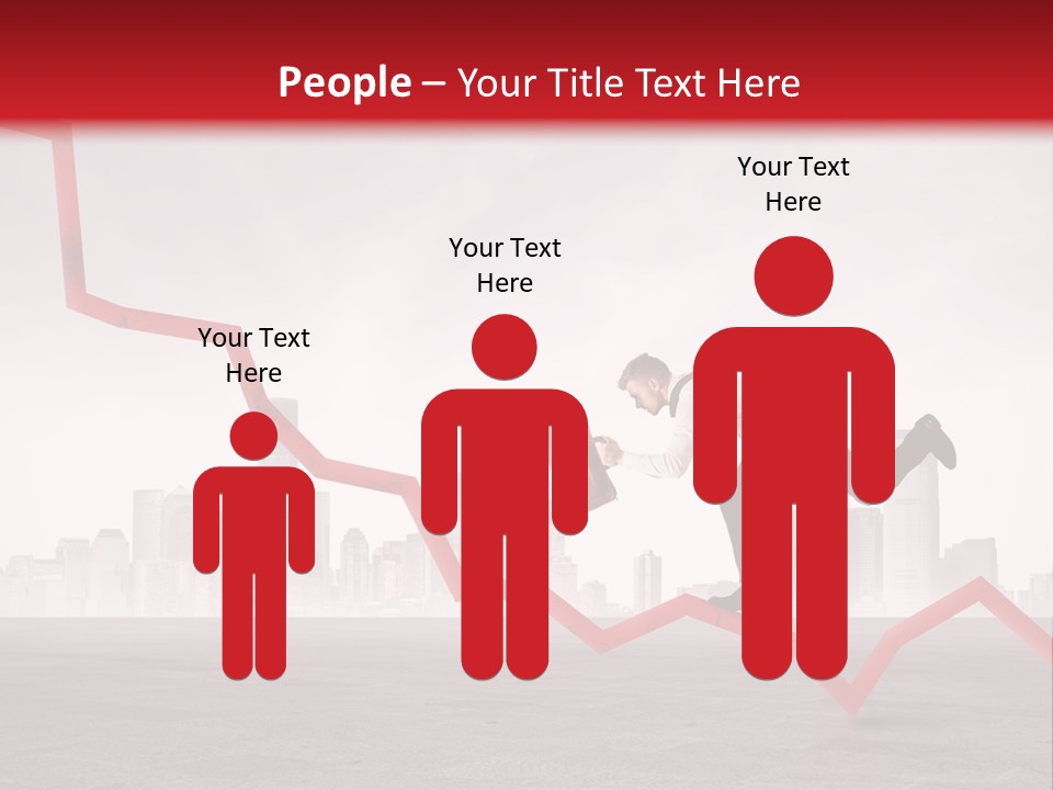 Opportunity Economy Economic PowerPoint Template