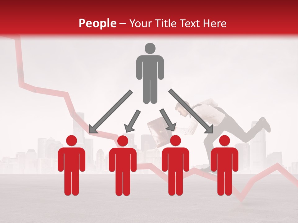 Opportunity Economy Economic PowerPoint Template