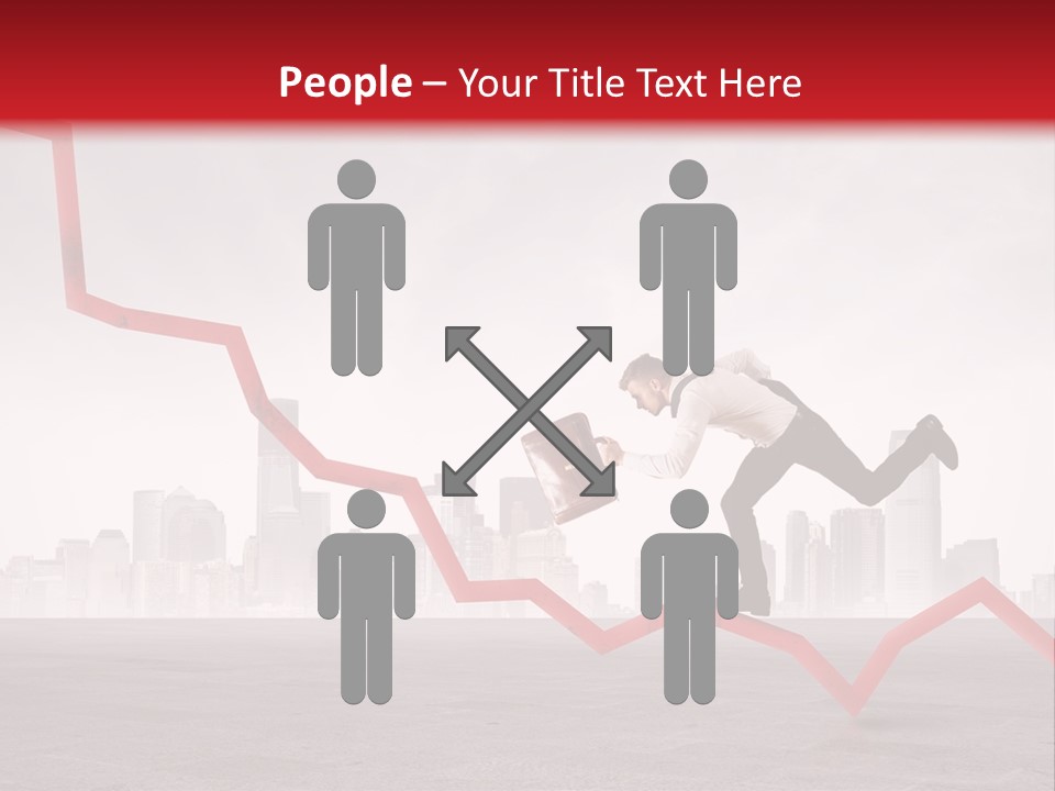 Opportunity Economy Economic PowerPoint Template