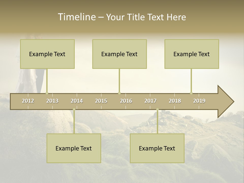 Marriage Look Caucasian PowerPoint Template