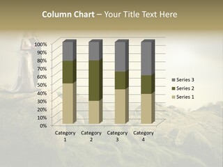 Marriage Look Caucasian PowerPoint Template