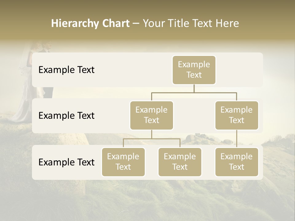 Marriage Look Caucasian PowerPoint Template