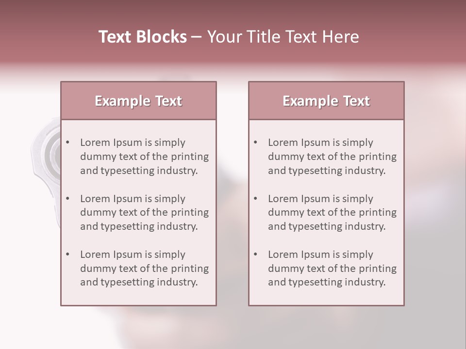 Alertness Gun Pistol PowerPoint Template