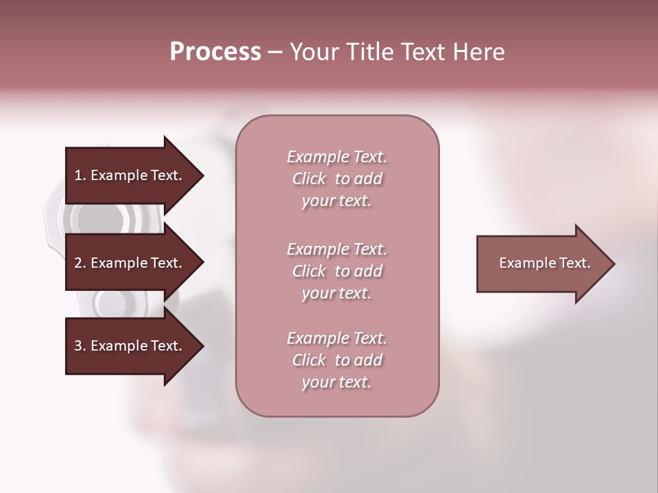Alertness Gun Pistol PowerPoint Template