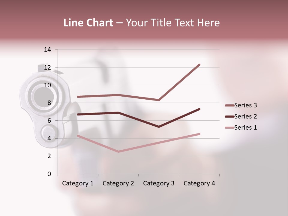 Alertness Gun Pistol PowerPoint Template