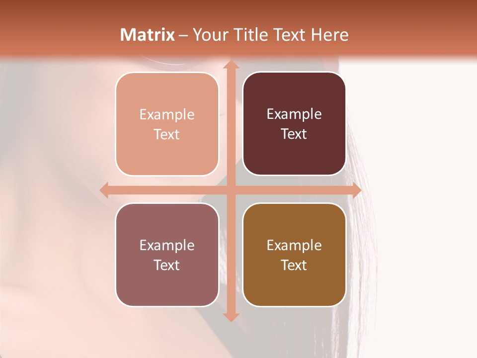 Text Beautiful Protection PowerPoint Template