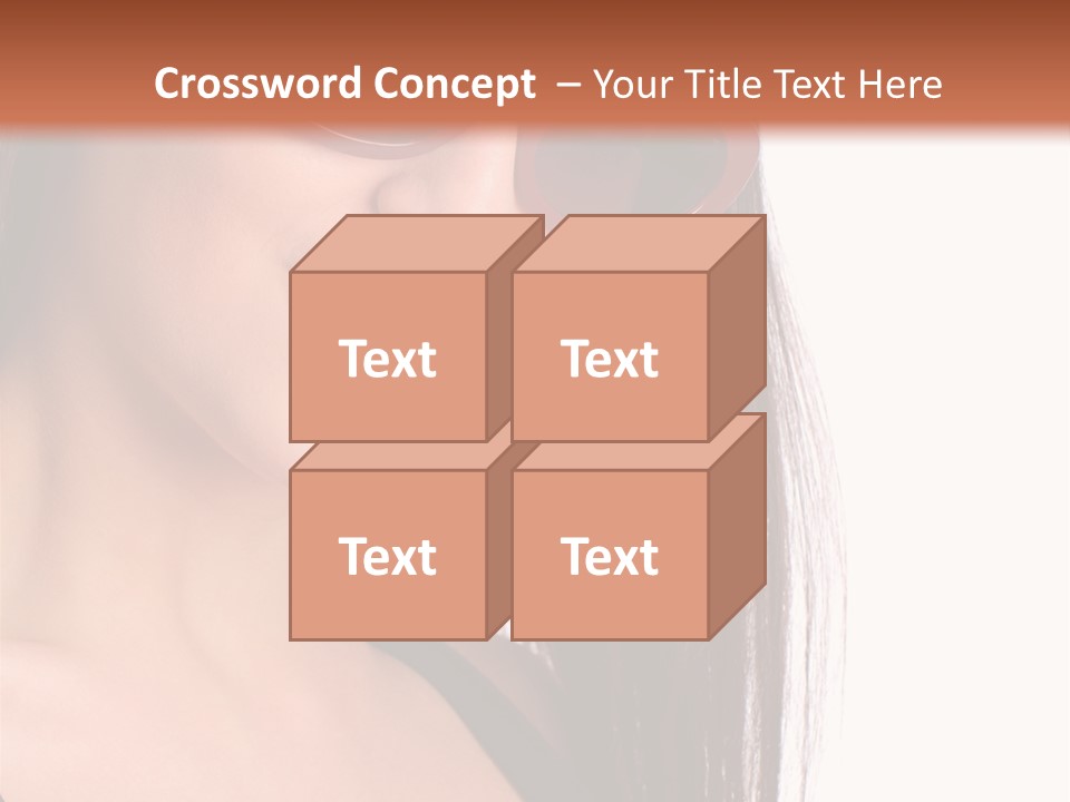 Text Beautiful Protection PowerPoint Template