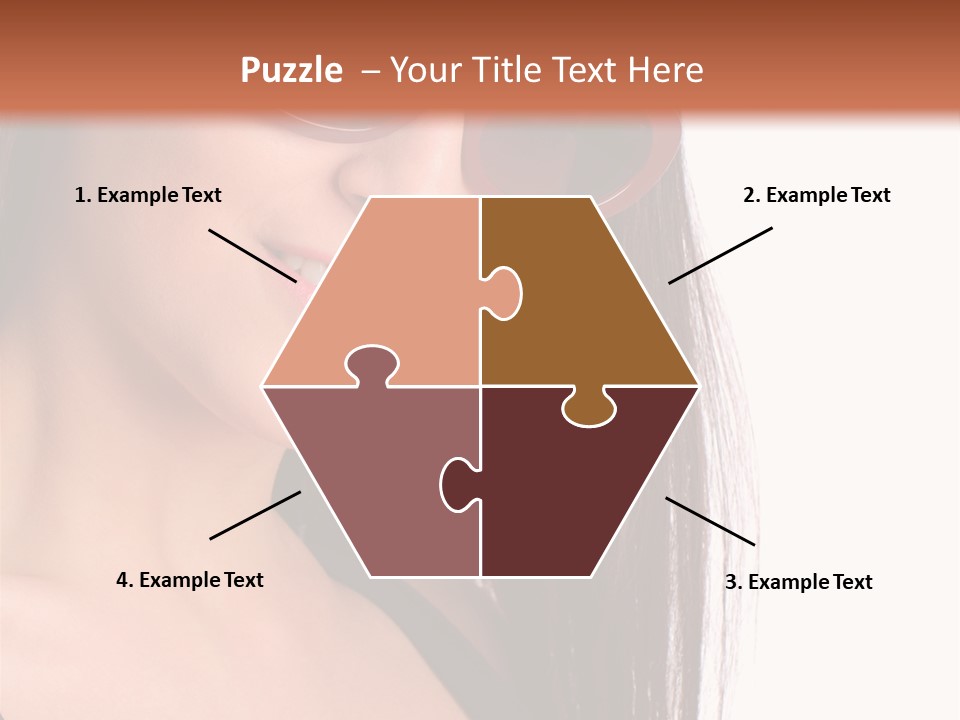 Text Beautiful Protection PowerPoint Template