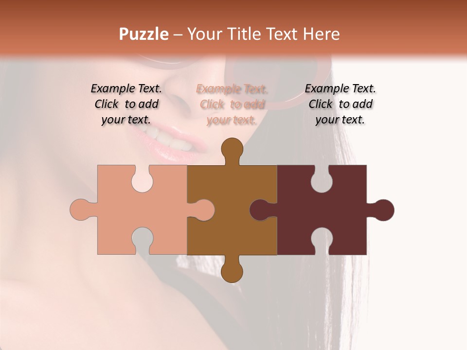 Text Beautiful Protection PowerPoint Template