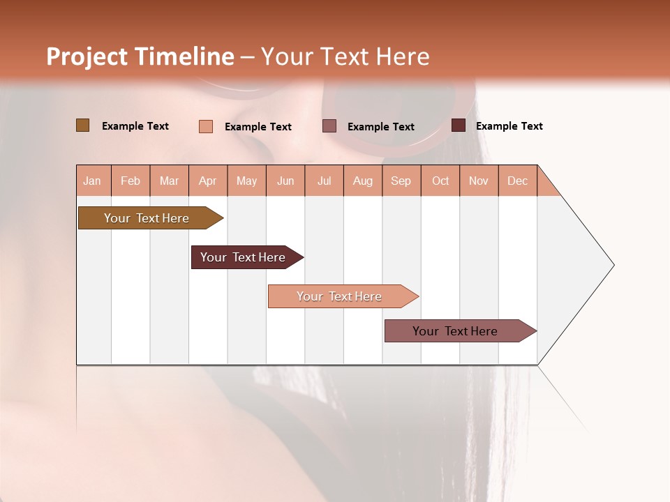 Text Beautiful Protection PowerPoint Template