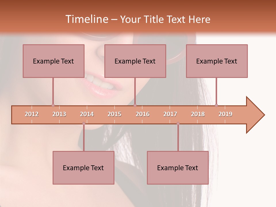 Text Beautiful Protection PowerPoint Template