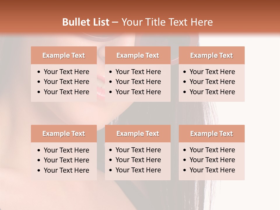 Text Beautiful Protection PowerPoint Template