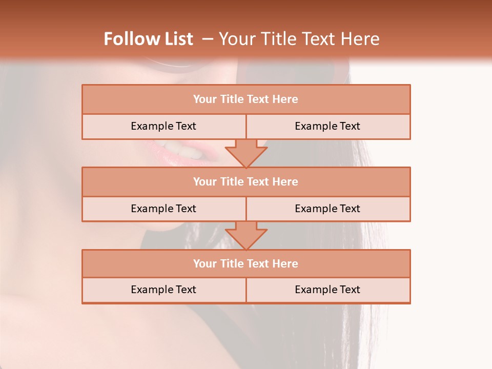Text Beautiful Protection PowerPoint Template