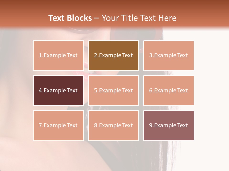 Text Beautiful Protection PowerPoint Template