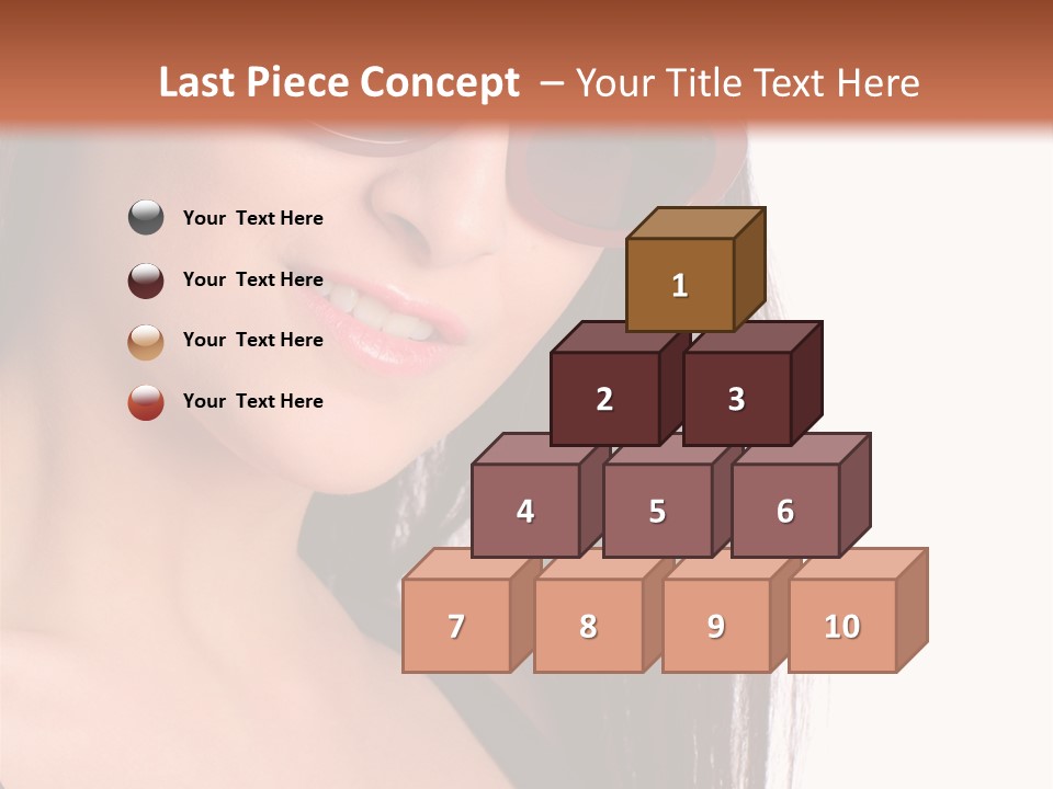 Text Beautiful Protection PowerPoint Template