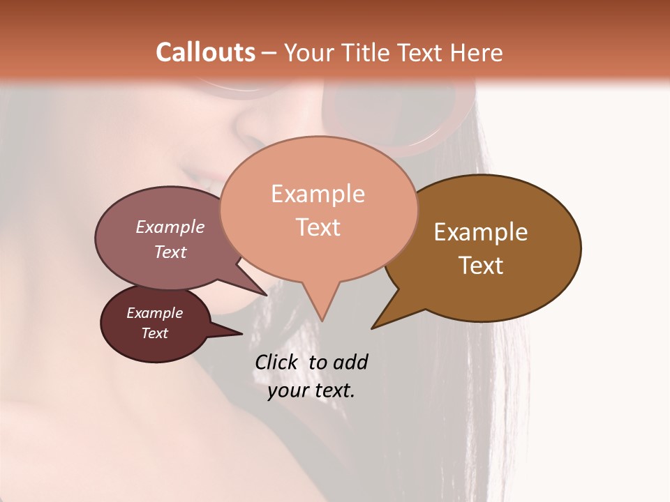 Text Beautiful Protection PowerPoint Template