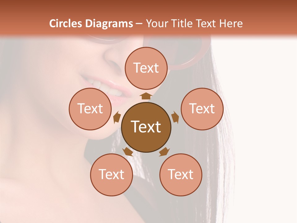 Text Beautiful Protection PowerPoint Template