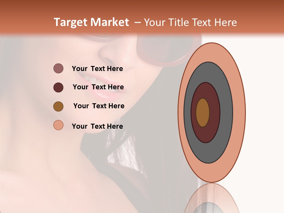 Text Beautiful Protection PowerPoint Template