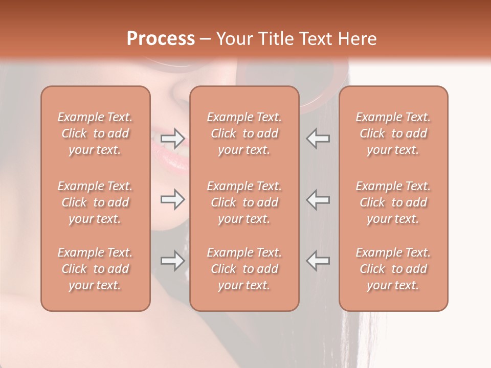 Text Beautiful Protection PowerPoint Template