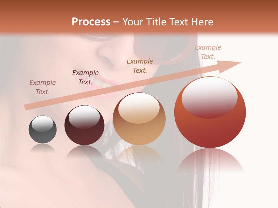 Text Beautiful Protection PowerPoint Template