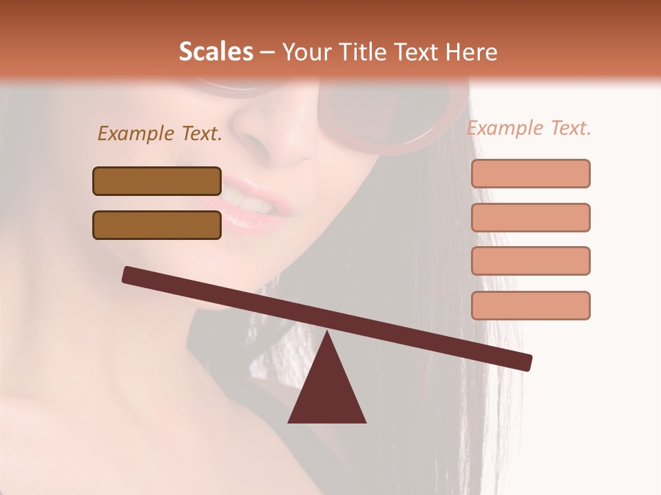 Text Beautiful Protection PowerPoint Template