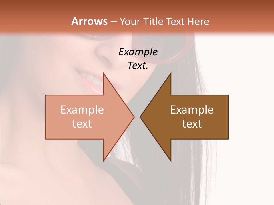 Text Beautiful Protection PowerPoint Template