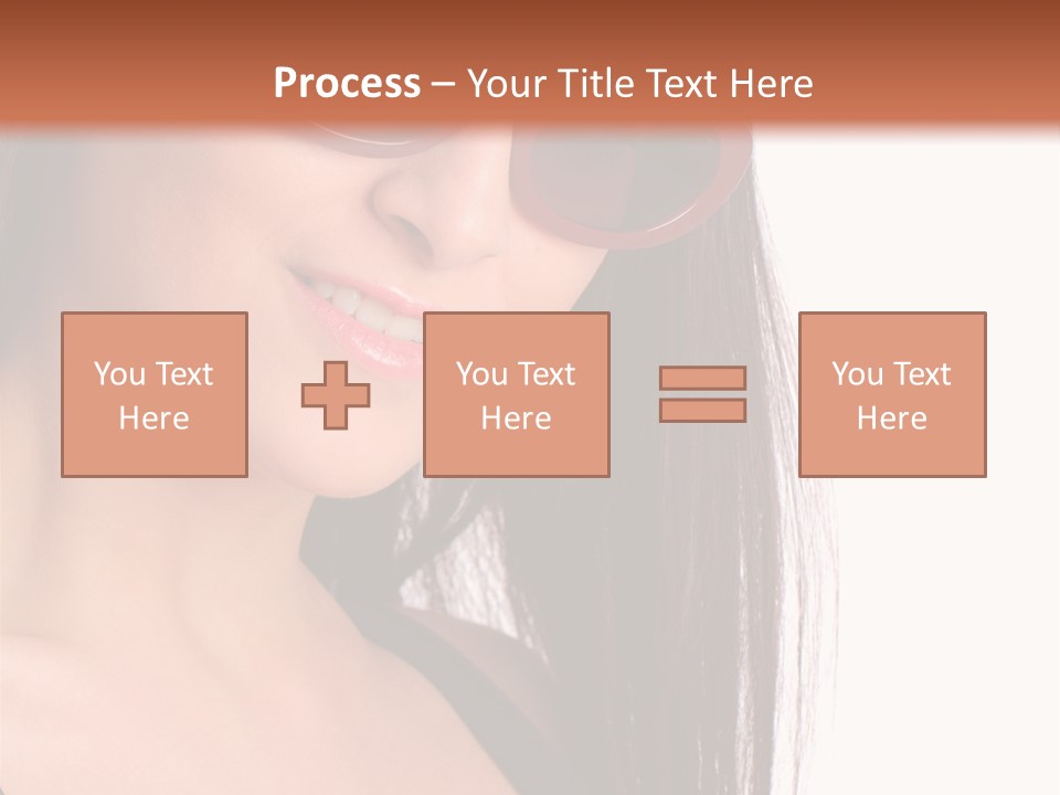 Text Beautiful Protection PowerPoint Template