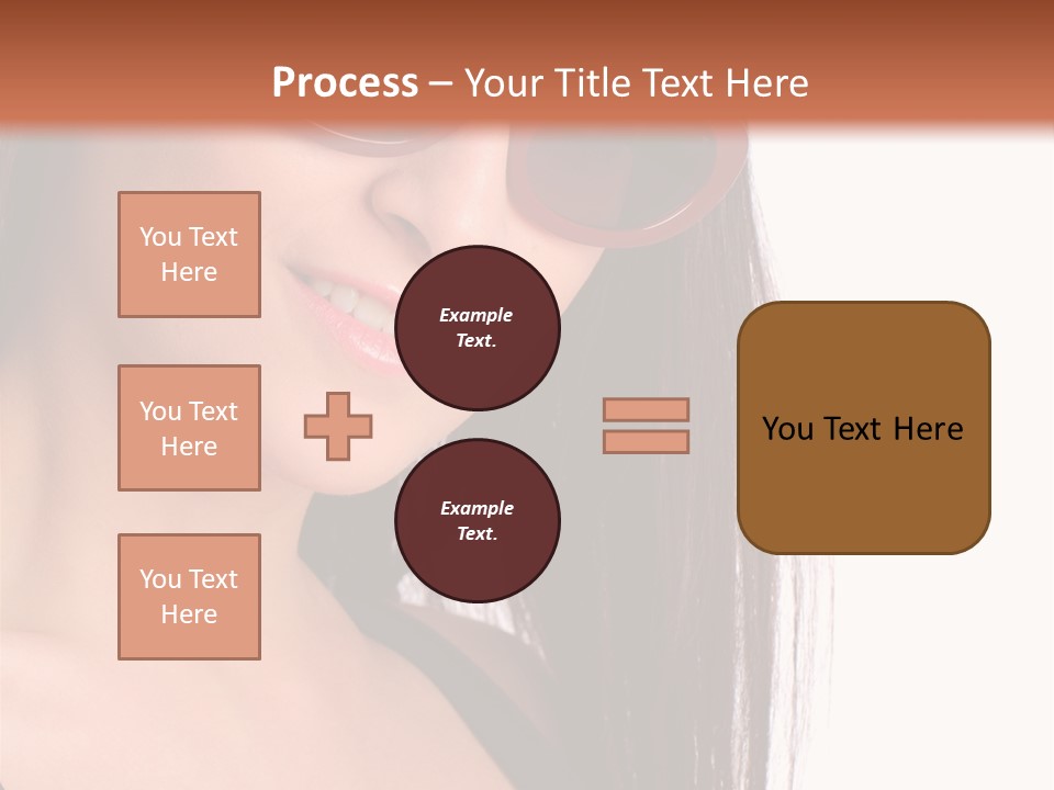 Text Beautiful Protection PowerPoint Template