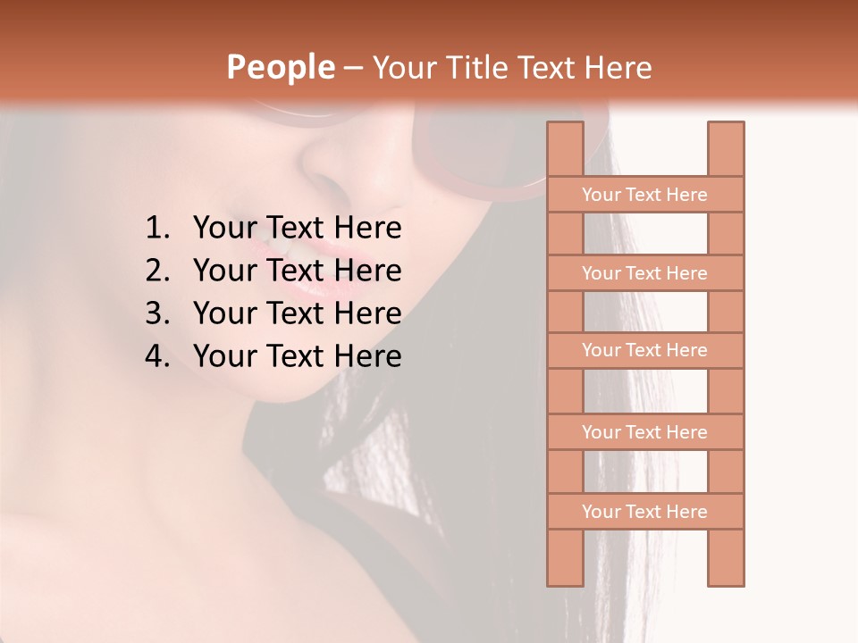 Text Beautiful Protection PowerPoint Template