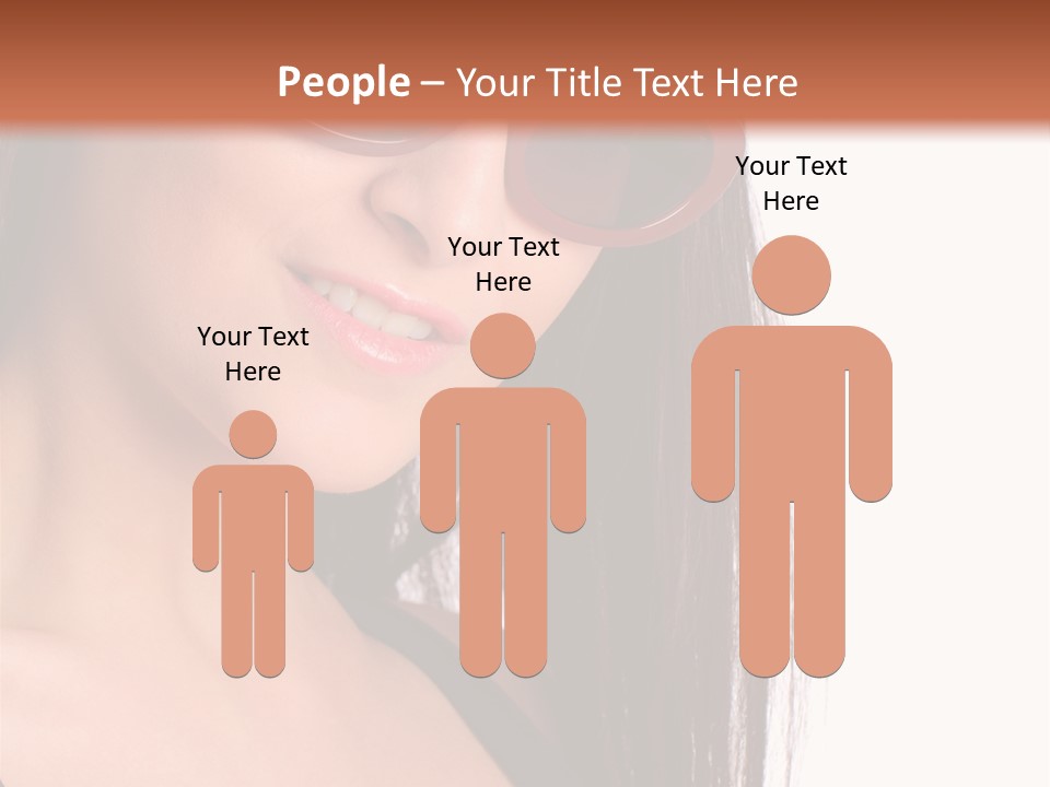 Text Beautiful Protection PowerPoint Template