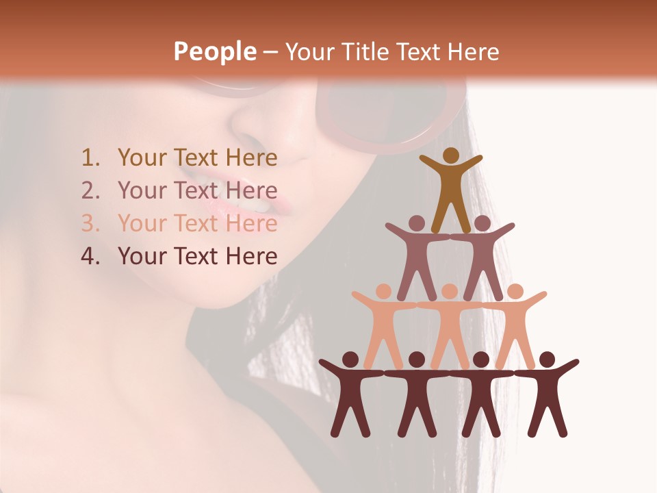 Text Beautiful Protection PowerPoint Template
