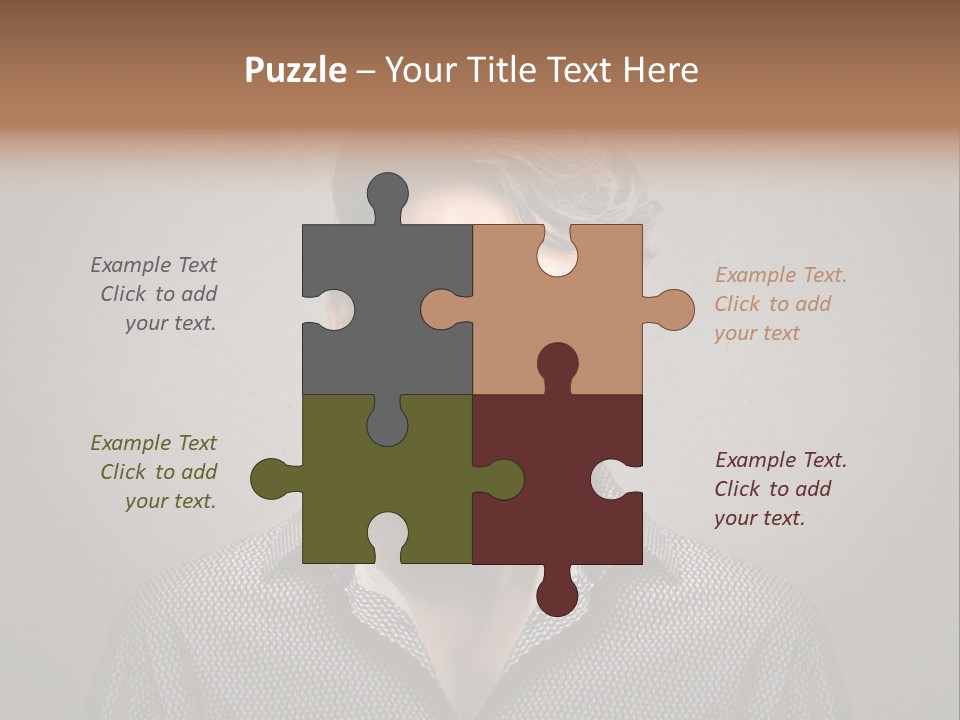 Sadness Hand Dumb PowerPoint Template