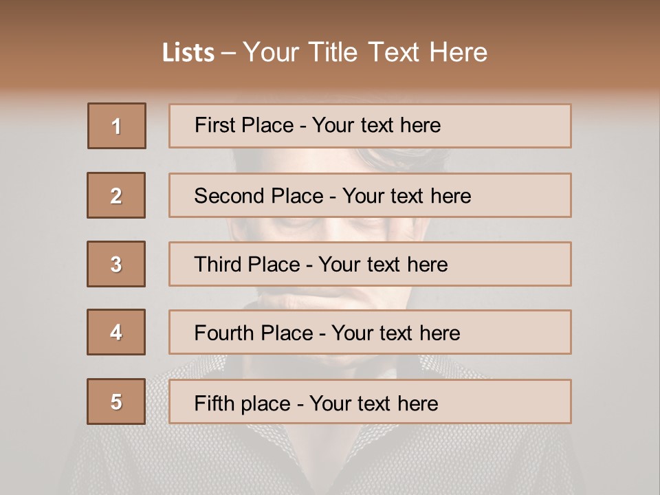 Sadness Hand Dumb PowerPoint Template