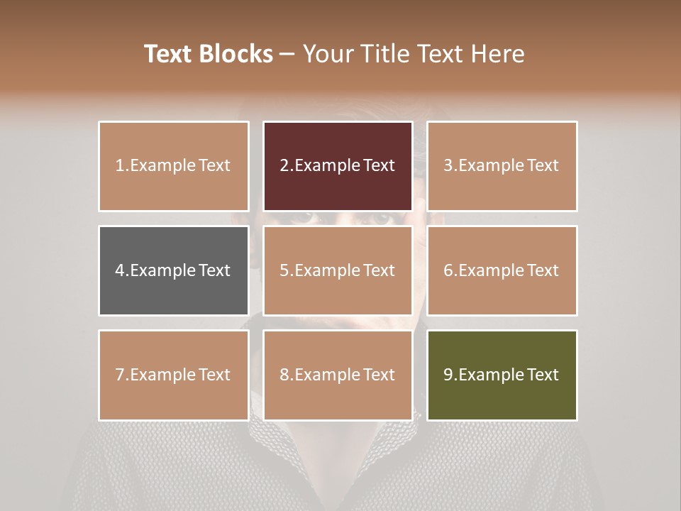 Sadness Hand Dumb PowerPoint Template