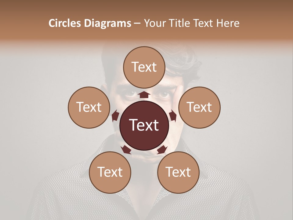 Sadness Hand Dumb PowerPoint Template