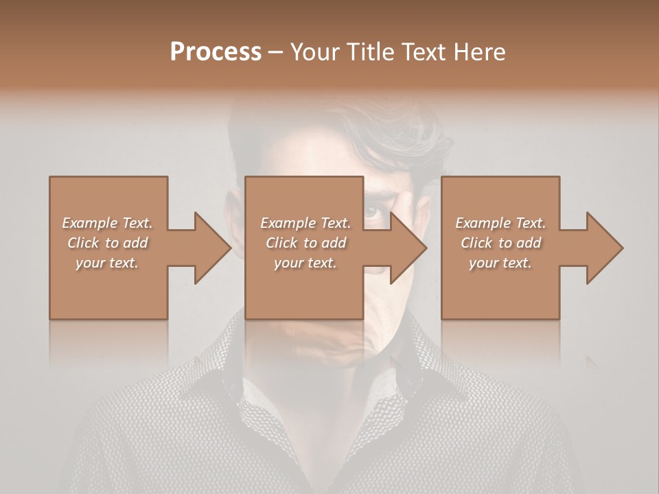 Sadness Hand Dumb PowerPoint Template